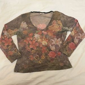 Vintage 90s Mesh Cherub Top